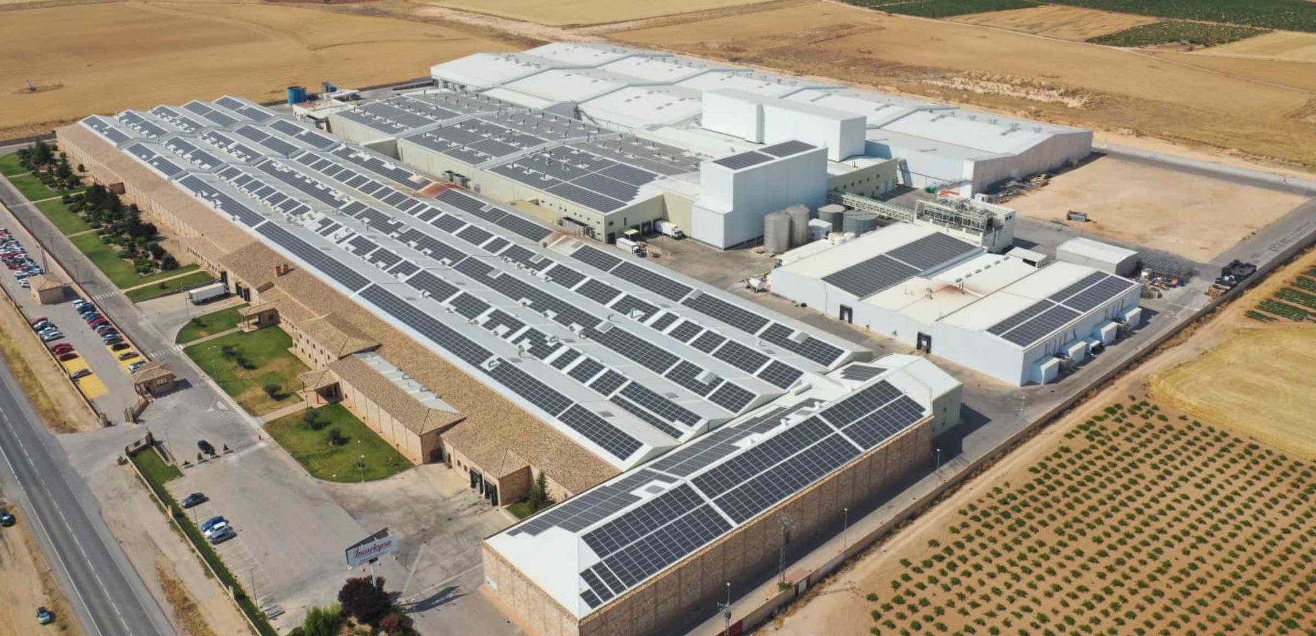 Secadero de jamones — instalación fotovoltaica JONSOK