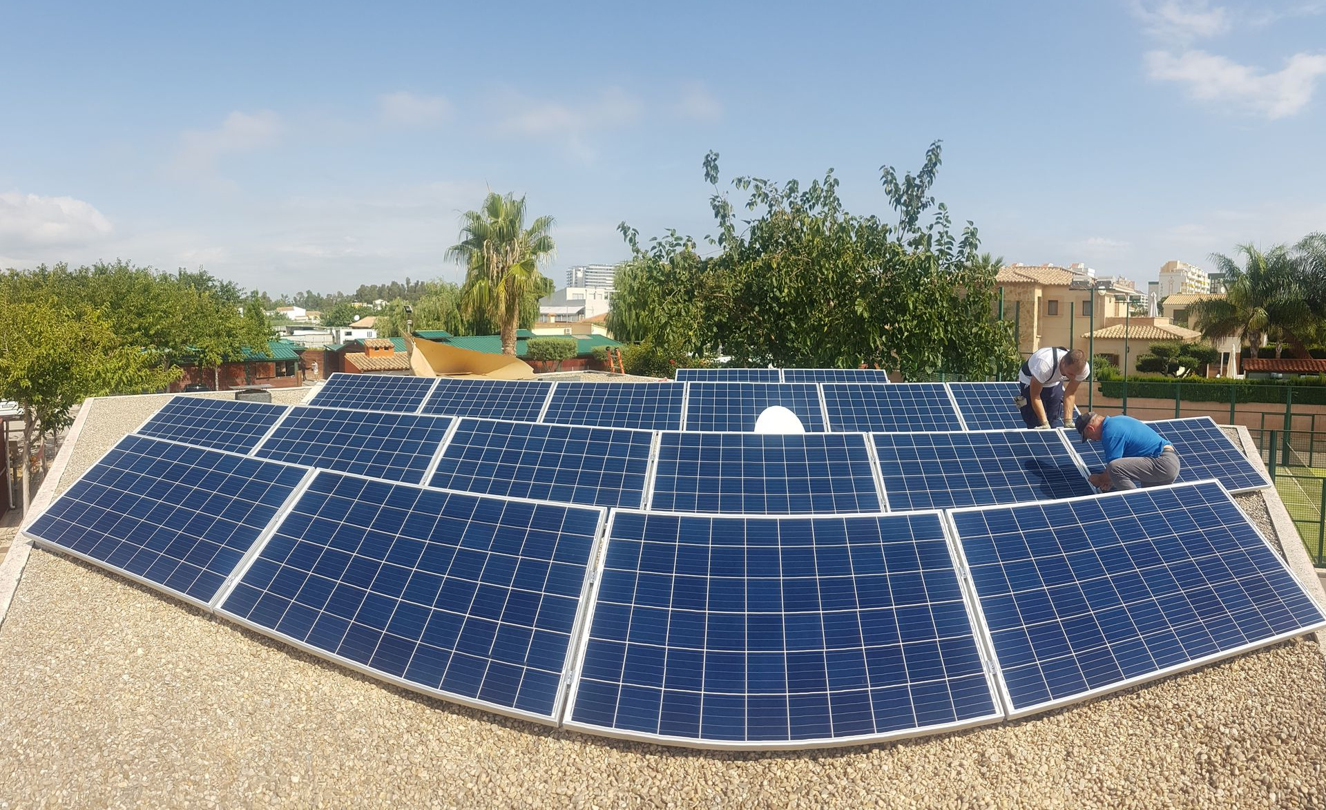 Yeguada — instalación fotovoltaica JONSOK