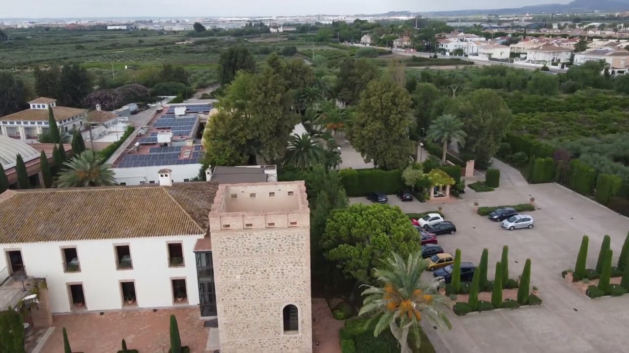 Vista aérea proyecto Huerto