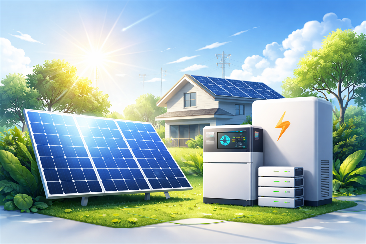 Sistema backup ante apagones con baterías